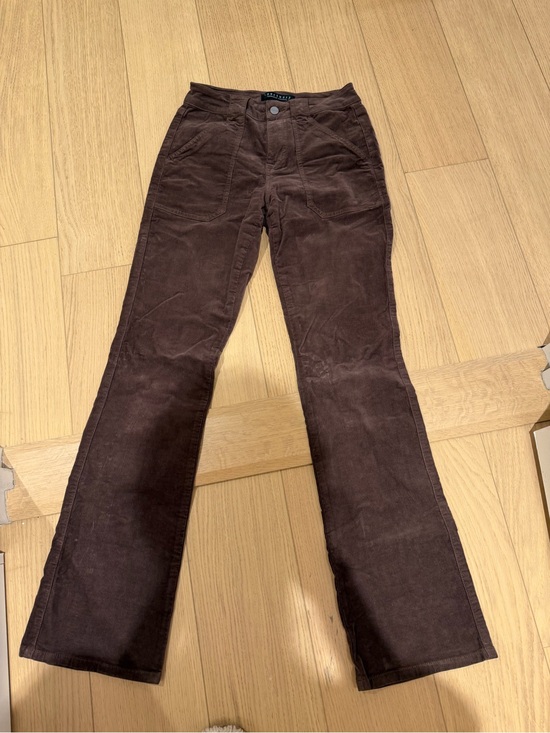 REVOLVE Denim - Revolve Santurary Corduroy Bootcut / straight Jeans in Brown